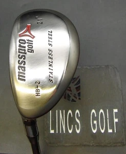 Left-Handed Mass Pro Golf HB-2 21° Hybrid Regular Graphite Shaft Mass Pro Grip - Picture 1 of 5