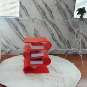 Nordic acrylic sofa side a few minimalist design rack homestay S-shaped magazine - Picture 1 of 17