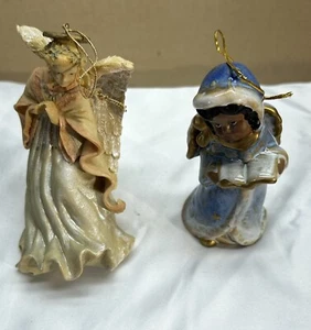 Adornos de Navidad 2 Ángeles Victorian Design Corporation REGALO Paz Celestial - Imagen 1 de 17