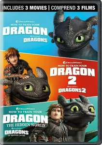 How To Train Your Dragon: 3-Movie Collection (DVD) - Picture 1 of 1