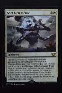 Magic The Gathering MTG COMEUPPANCE FRENCH Commander 2014 LP Lightly Played - Picture 1 of 2
