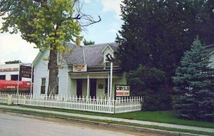 Ellis Kansas Jugendhaus von Walter P. Chrysler Präsident von Chrysler Postkarte - Bild 1 von 2