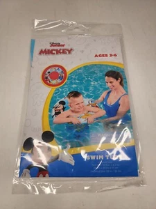 Disney Inflatable 22" Swim Ring Tube Float Toy Pool Float Kids 3+ Mickey-mouse - Picture 1 of 2