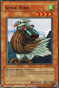 Sonic Bird GLD1-EN002 / DLG X 3 MINT LIMITED YUGIOH YU-GI-0H - Picture 1 of 1