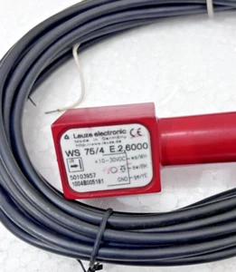 Leuze Electronic WS 75/4 E.2.6000 Sensor Transmitter, 10-30VDC, 50103957 - Bild 1 von 6