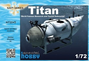 SPECIAL HOBBY 1/72 Tourist submarine TITAN Resina 72045 - Imagen 1 de 16