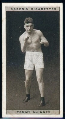 1928 Ogden's Pugilists in Action Tobacco Tommy McInnes #25 Boxing - Image 1 of 2