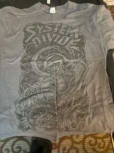 System Divide Conscious Sedation Tour Shirt Sz LG - Picture 1 of 1