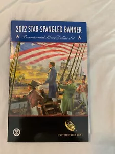 2012 Star Spangled Banner Bicentennial Silver Dollar Set - Picture 1 of 4