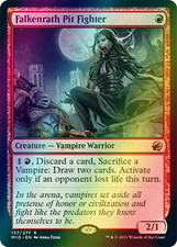 FALKENRATH PIT FIGHTER FOIL INNISTRAD MIDNIGHT HUNT PRE-SALE NOSTALGIC TREASURES