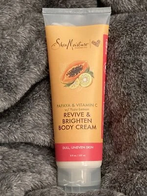 3) УВЛАЖНЯЮЩИЙ КРЕМ ДЛЯ ТЕЛА SHEA ПАПАЙЯ & VIT C W YUZU LEM REVIVE & BRIGHTEN ТУСКЛАЯ КОЖА - Изображение 1 из 4