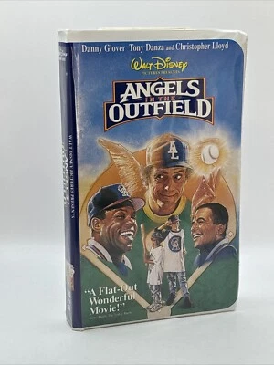 Angels In the Outfield (VHS, 1995) Clamshell Tony Danza Danny Glover Disney - Imagem 1 de 4