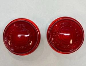 Lucas Red L488 Lens Pair, New Old Stock (NOS) - Picture 1 of 2