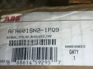 ABB AFN001SN2-1PQ9 AFN00 1PH NF N3R/4/12 24V NEW - Picture 1 of 4