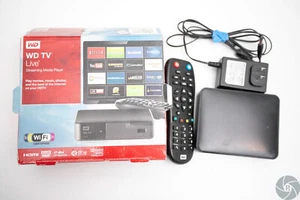 Western Digital Live Streaming Media Player WDBHG70000NBK Gen 3 Used working - Picture 1 of 4