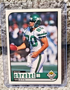 1998 Upper Deck UD Choice - #123 Wayne Chrebet - Picture 1 of 2