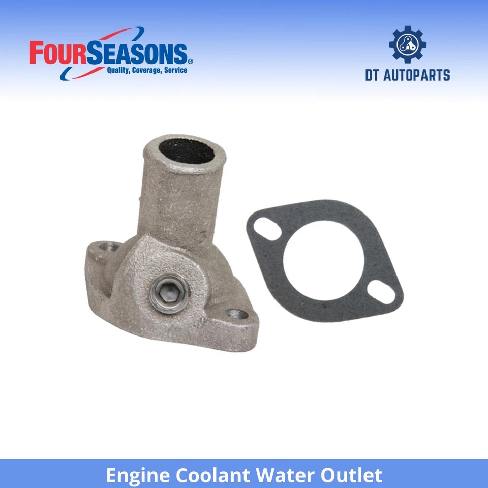 Para Chevrolet K1500 1988-1995 4,3 L motor V6 salida de agua refrigerante 4 estaciones 1989 Foto 1 de 4