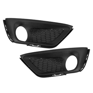 L & R side Bumper Fog Light Cover Trim Bezel Fit for Jeep Compass 2017-2020 - Picture 1 of 4