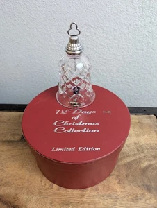 Waterford Crystal 12 Days of Christmas Bell 4th Edition Calling Birds Beautiful - Bild 1 von 8