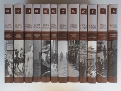STORIA D’ITALIA OPERA COMPLETA 12 VOLUMI – G.SABBATUCCI, V.VIDOTTO – SOLE 24 ORE - Immagine 1 di 4