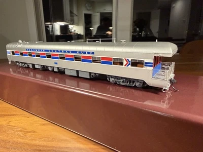 NBL HO Brass New Illinois Central Gulf Amtrak  "Car 1" Business Car Limited Run! - Image 1 of 4