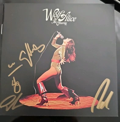 RARE WOLF ALICE SIGNED THE CLEARING BAND SIGNED/AUTOGRAPH CD Foto 1 de 3