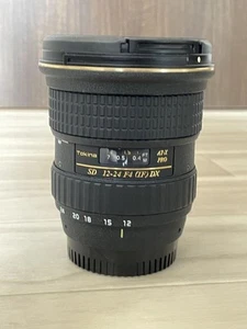 Tokina AT-X124 PRO DX 12-24mm F4 Wide Angle Lens for Nikon - Used, Great Condit - Picture 1 of 9