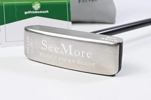 Seemore One SS Black Pure Center Blade Putter / 34 Inch - Picture 1 of 7
