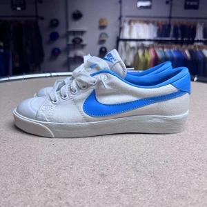 Zapatos Nike All Court vintage años 80 nuevos con caja para mujer - talla 7 azules y blancos - Imagen 1 de 12
