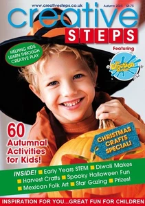 Creative Steps magazine - AUTUMN 2025 - fun craft ideas for curious kids! - Picture 1 of 5