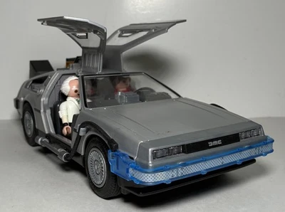 Playmobil Back To The Future Delorean Time Machine Car Light Up And Figures - Image 1 of 4