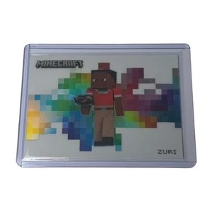 2024 Panini Minecraft Zuri #9 Colorblast Case Hit SSP RARE - Picture 1 of 7
