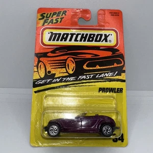 Matchbox SuperFast #34 Purple Plymouth Prowler - Picture 1 of 4