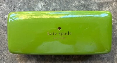 Gafas de sol Kate Spade / Estuche con carcasa de almeja verde / turquesa Foto 1 de 3