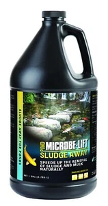 1 Gallone Fanghi Fuori Laghetto e Trattamento Acqua Giardino per Acqua Pulita Chiara - Foto 1 di 5