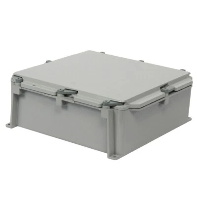 Kraloy 278308 JBX12124 12''x12''x4'' PVC Junction Box Indoor/Outdoor Rated