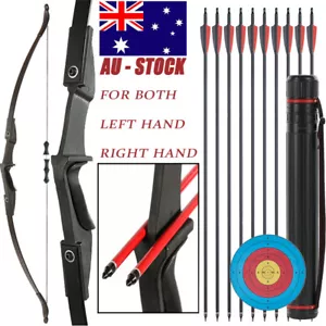 TOPARCHERY Archery 57" Takedown Recurve Bow Hunting Set for Right / Left Hand - Picture 1 of 27