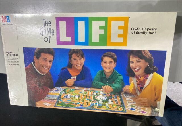 The Game of Life Board game Instructions rules Milton Bradley 1991