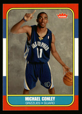 2007-08 Fleer 1986-87 Retro Rookies Michael Conley #86R-138 Rookie RC