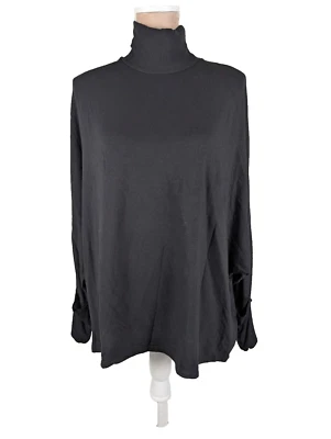 Vestido Camiseta Majestic Filatures Deluxe Cuello Alto Manga Dolman Talla Grande 3 M Foto 1 de 4