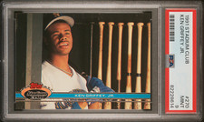Ken Griffey Jr. MLB 1991 Topps Stadium Club Seattle Mariners PSA 9 MINT #270