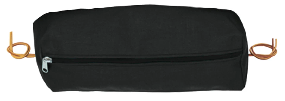 Weaver кожи прямоугольный нейлона Cantle сумка, маленький, черный, 15-0140-BK - Изображение 1 из 1