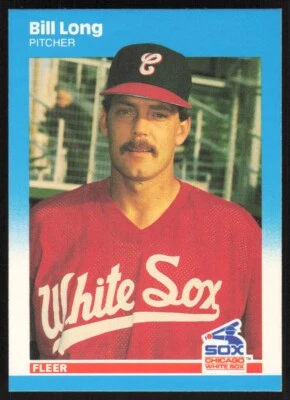 1987 Fleer Update Baseball Card Bill Long #U-66 Chicago White Sox - Image 1 of 2