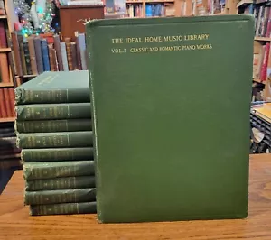 Vintage Music Set: The Ideal Home Music Library ; Complete Volumes 1-10 (1913) - Picture 1 of 1