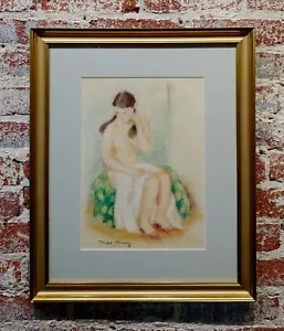 Mabel Alvarez -Young Girl Undressed -1934 Panting - Picture 1 of 7