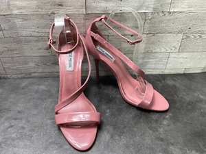 Steve Madden Damenschuhe 10 M Sasha rosa Lack Knöchelriemen bequeme Pumps - Bild 1 von 17