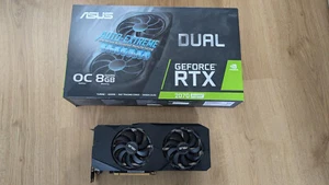 ASUS NVIDIA RTX 2070 SUPER Dual 8GB IN ORIGINAL BOX. 100% Working Order - Photo 1/7