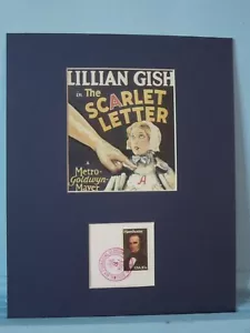 Lillian Gish in Der scharlachrote Brief von Nathaniel Hawthorne & seine Briefmarke - Bild 1 von 1