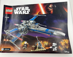 Lego Star Wars 75149 Resistance X-Wing Fighter Instructional Manual Only