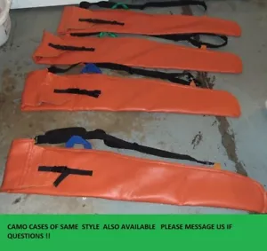 GUN CASE / hunter orange / rifle / shotgun / airsoft/ milsurp / MUZZLELOADER - Picture 1 of 6